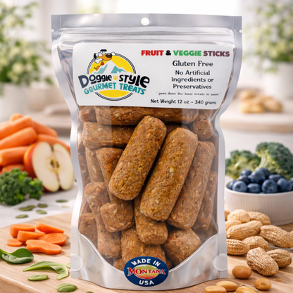 Fruit & Veggie Dog Treats
