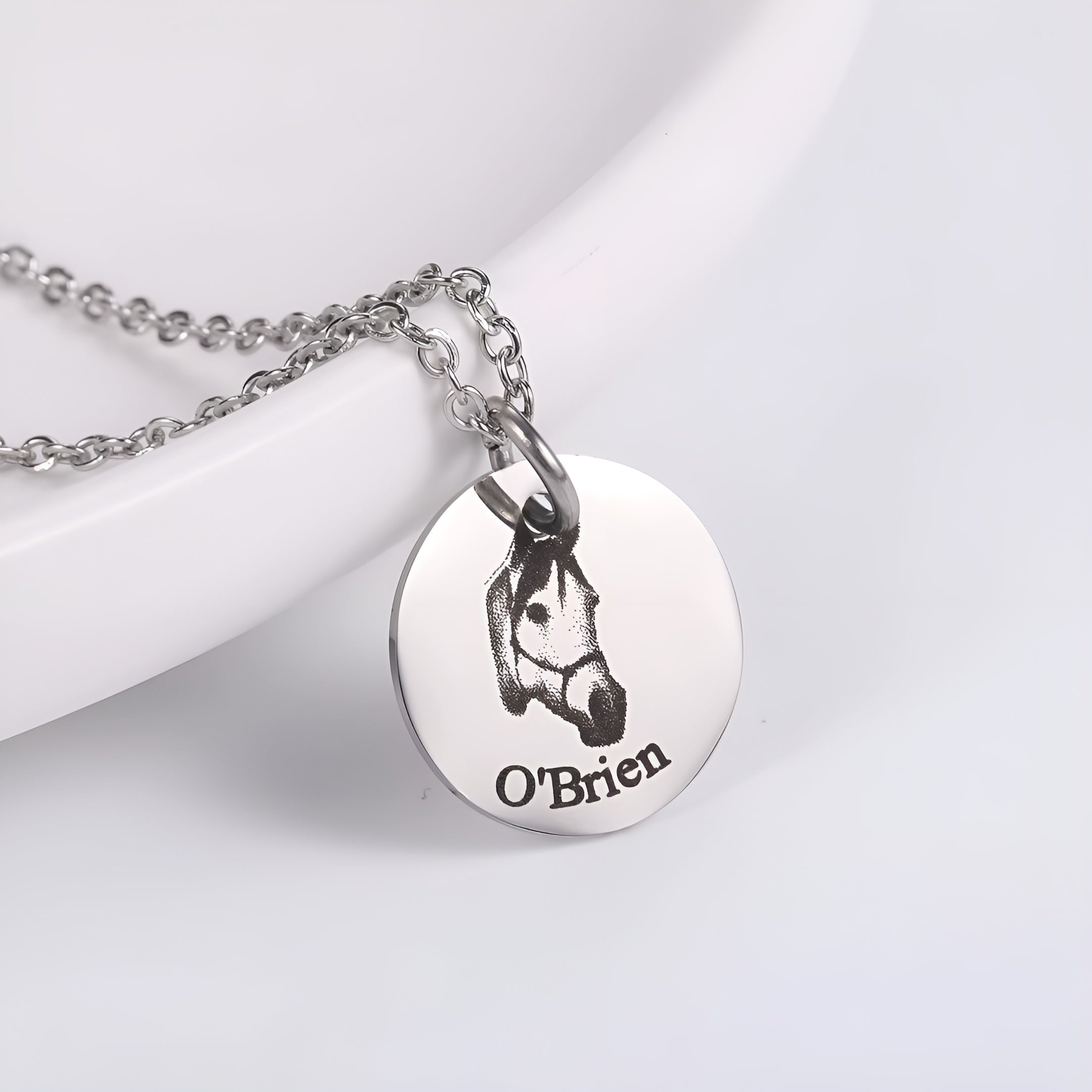 Pet Portrait Necklace