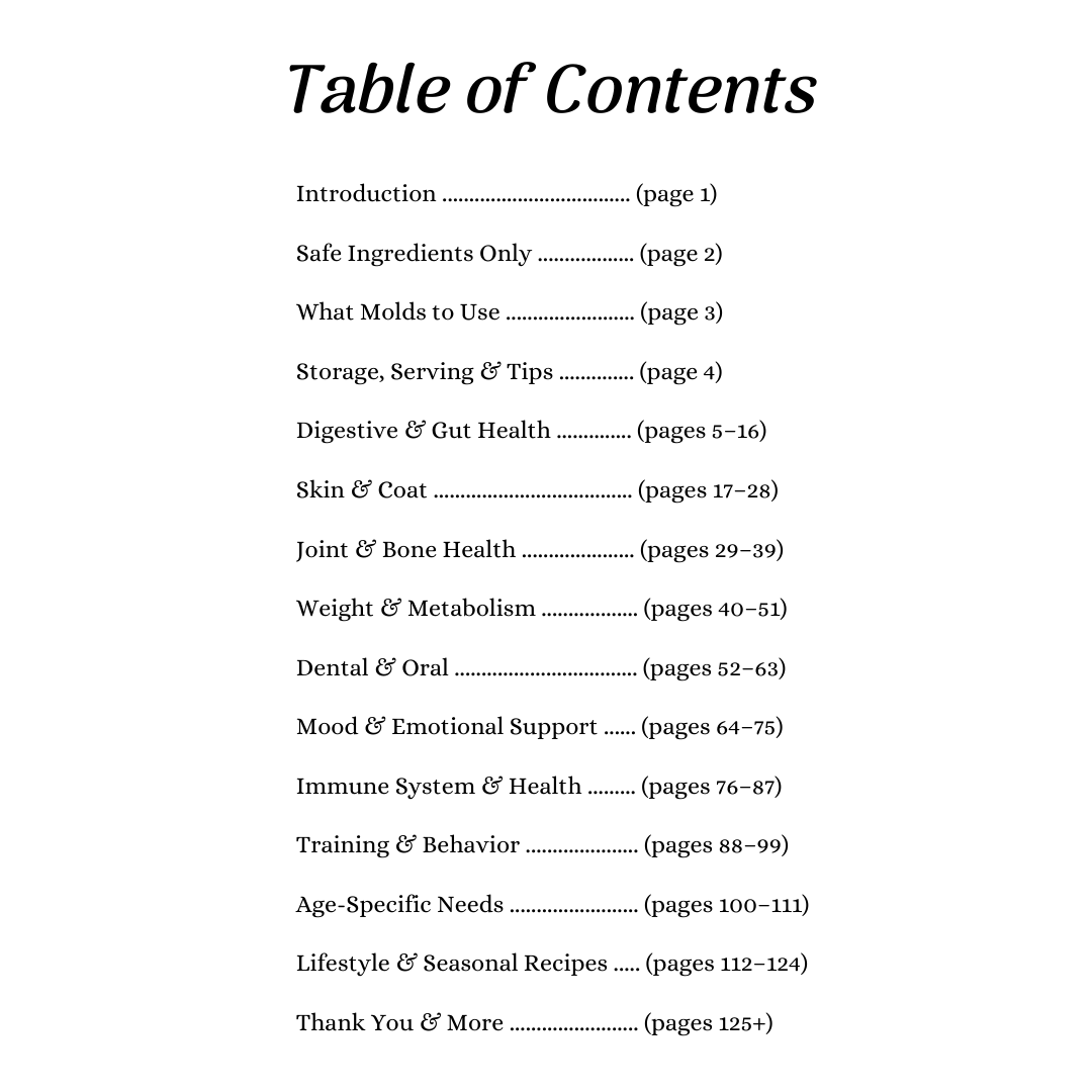 100+ Homemade Dog Treats Cookbook