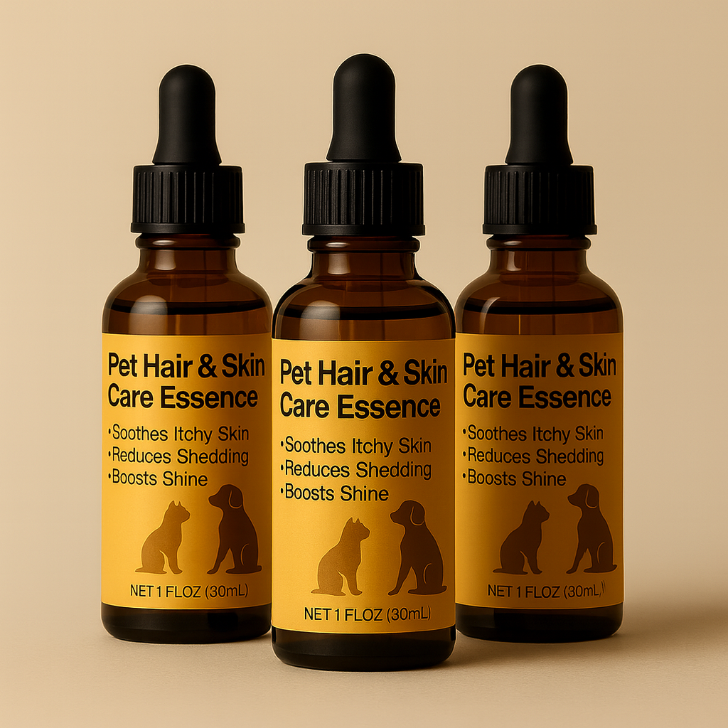 3 x Pet Hair & Skin Care Essence