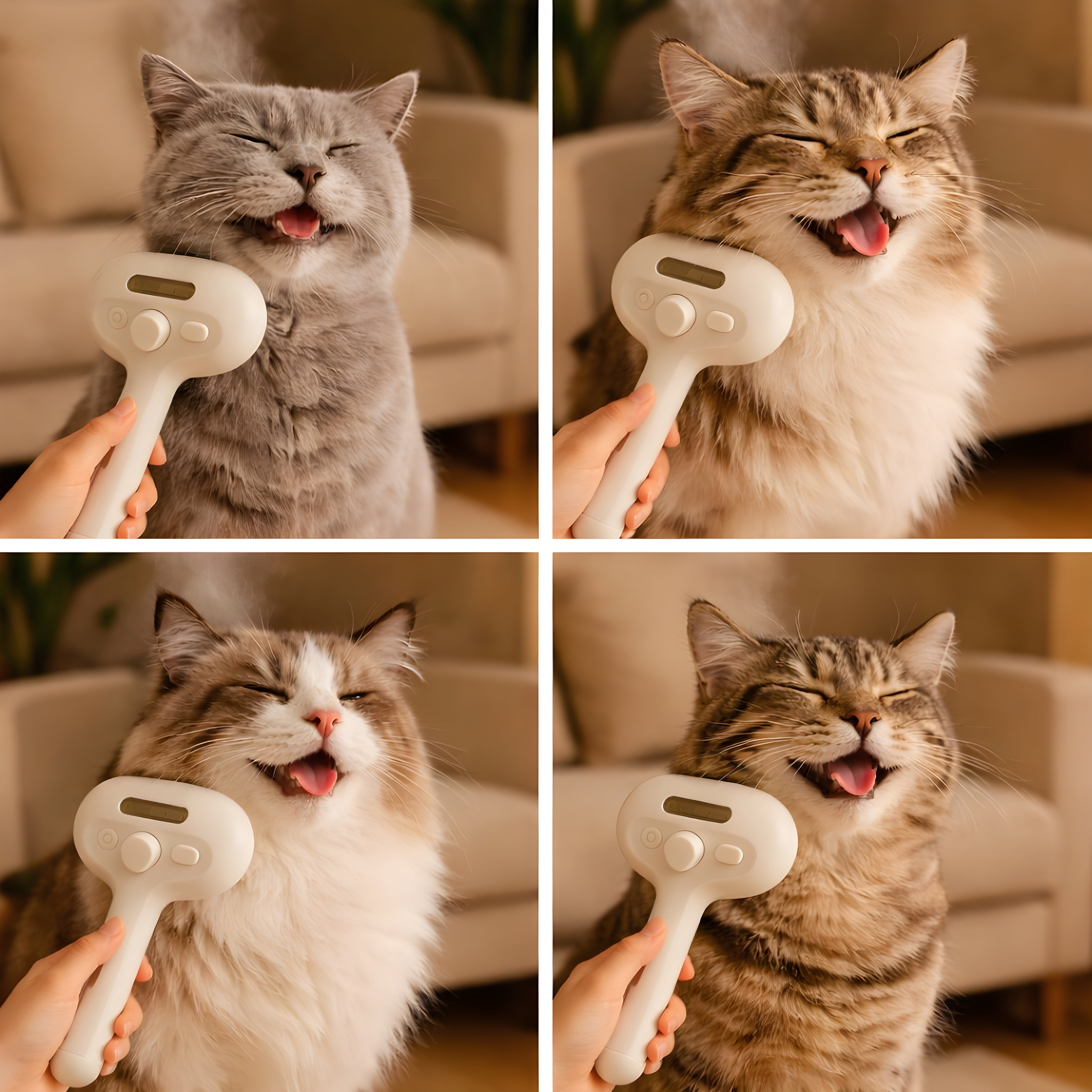 FreshFur™ Mist Brush for Cats