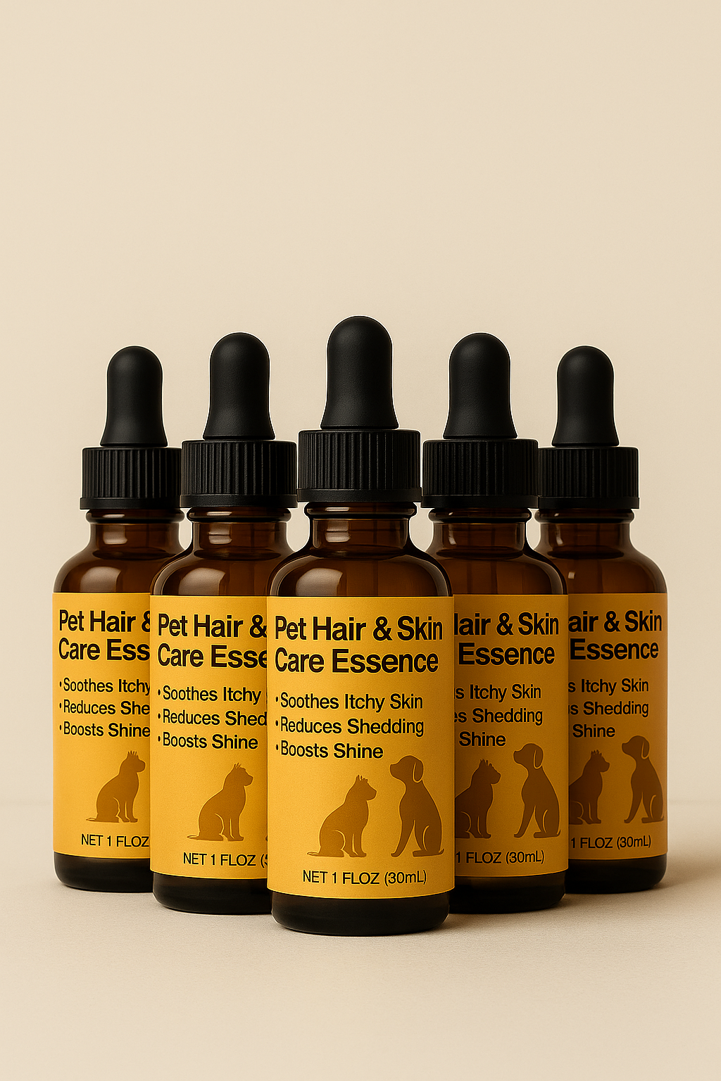 6 x Pet Hair & Skin Care Essence