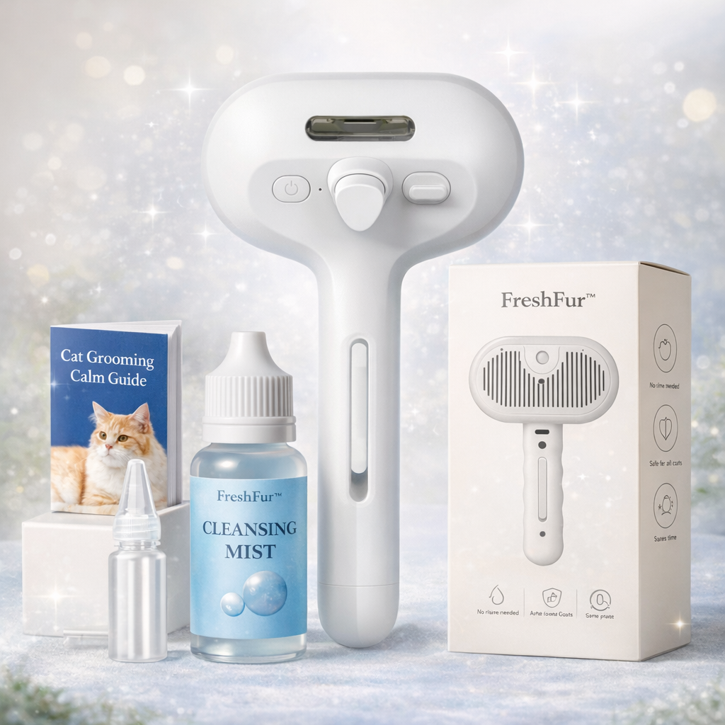 FreshFur™ Mist Brush for Cats