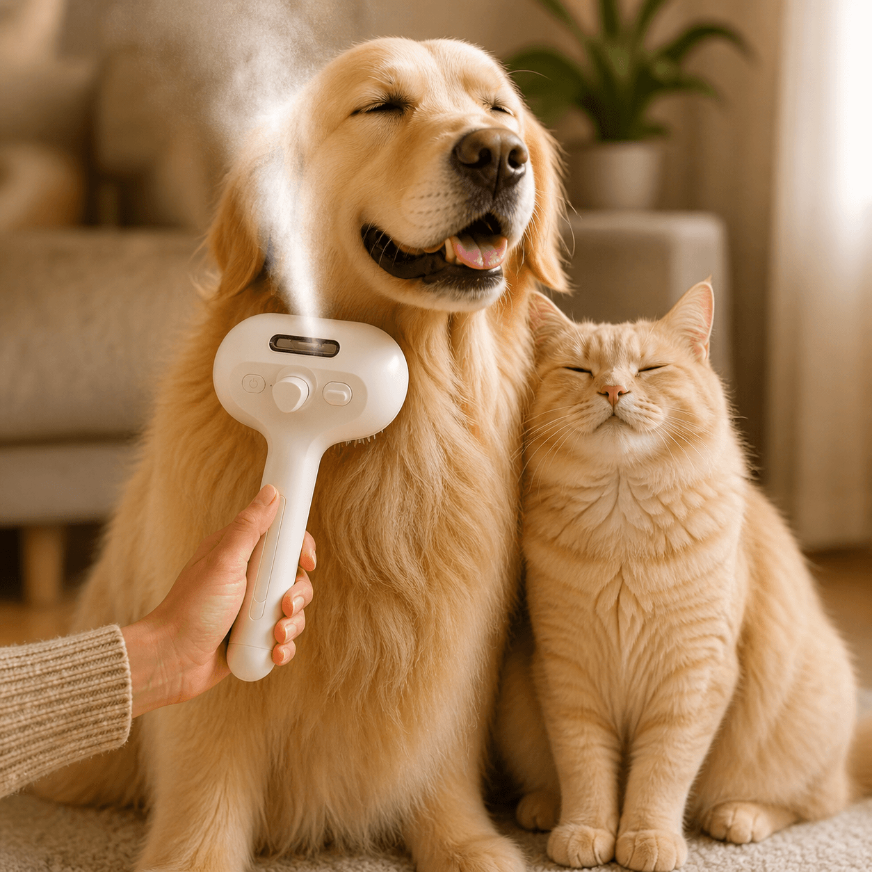 Pet Steam Brush