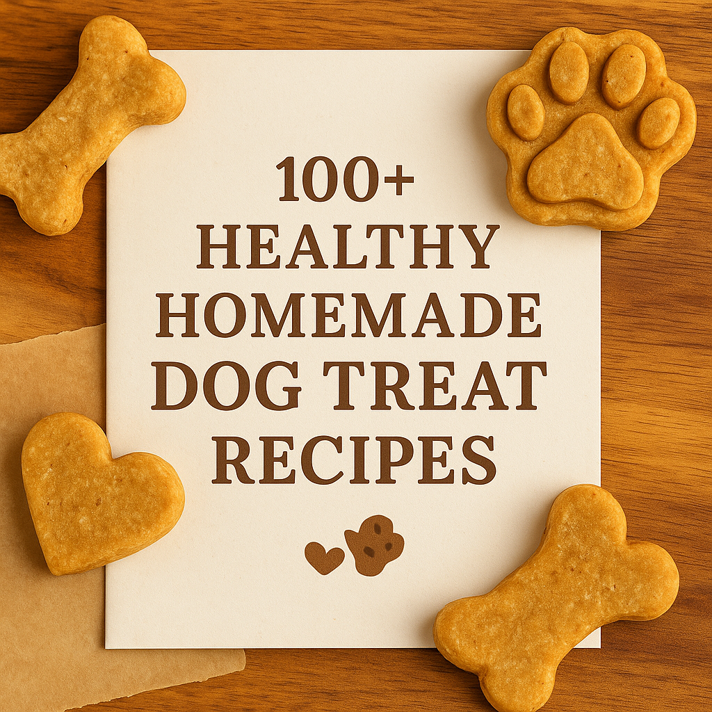 100+ Healthy Homemade Dog Treat Recipes