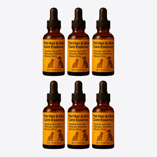 6 x Pet Hair & Skin Care Essence