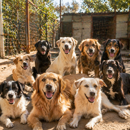 Feed 10 Shelter Dogs