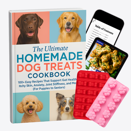 100+ Homemade Dog Treats Cookbook