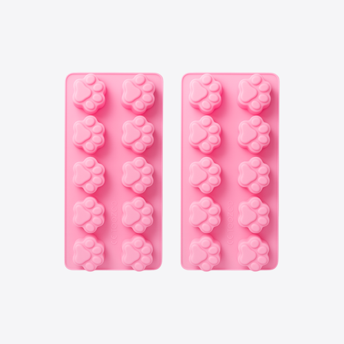 2x Paw Silicone Molds