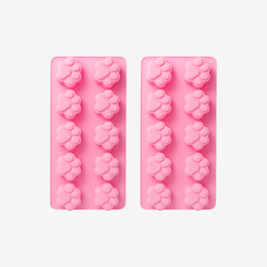 2x Paw Silicone Molds