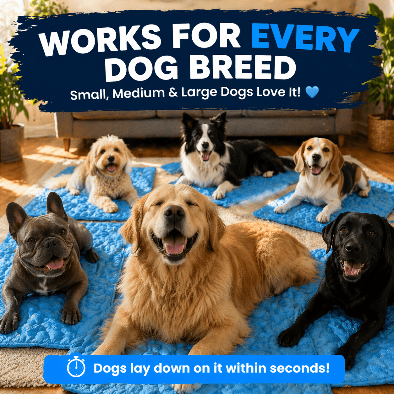 IceSilk™ Dog Cooling Mat